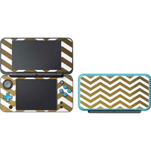 Gold Chevron Nintendo 2DS XL (2017) Skin